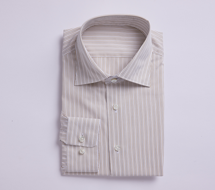 Sandrif White Stripe Shirt - SH013