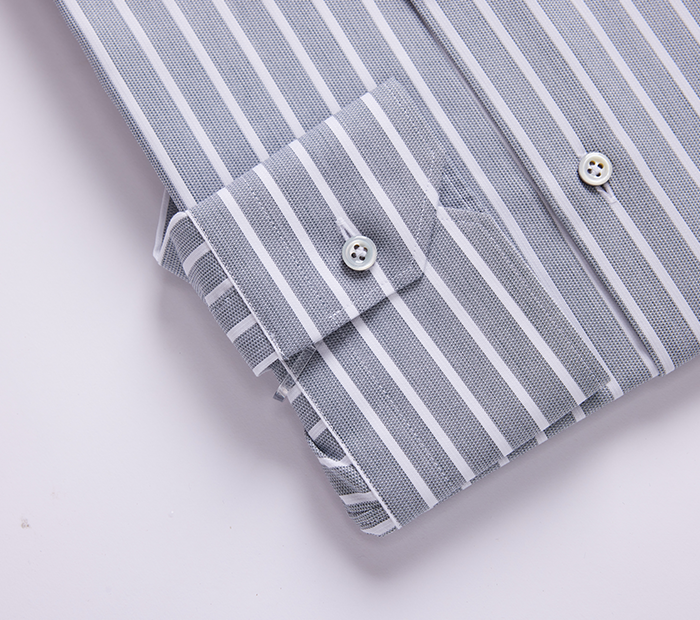 Cool Grey Stripe Shirt - SH015