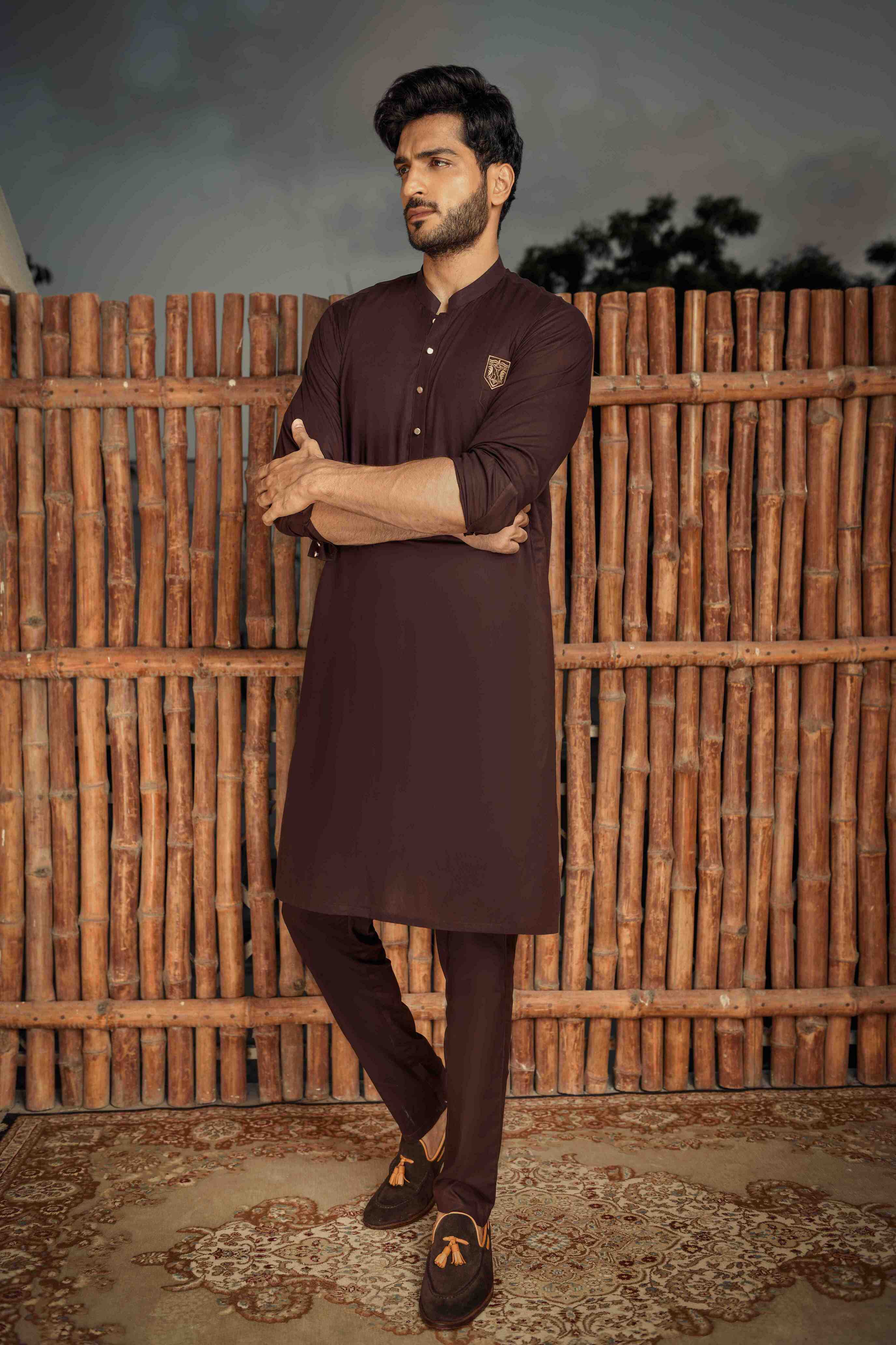 Brown Kurta Pajama online 