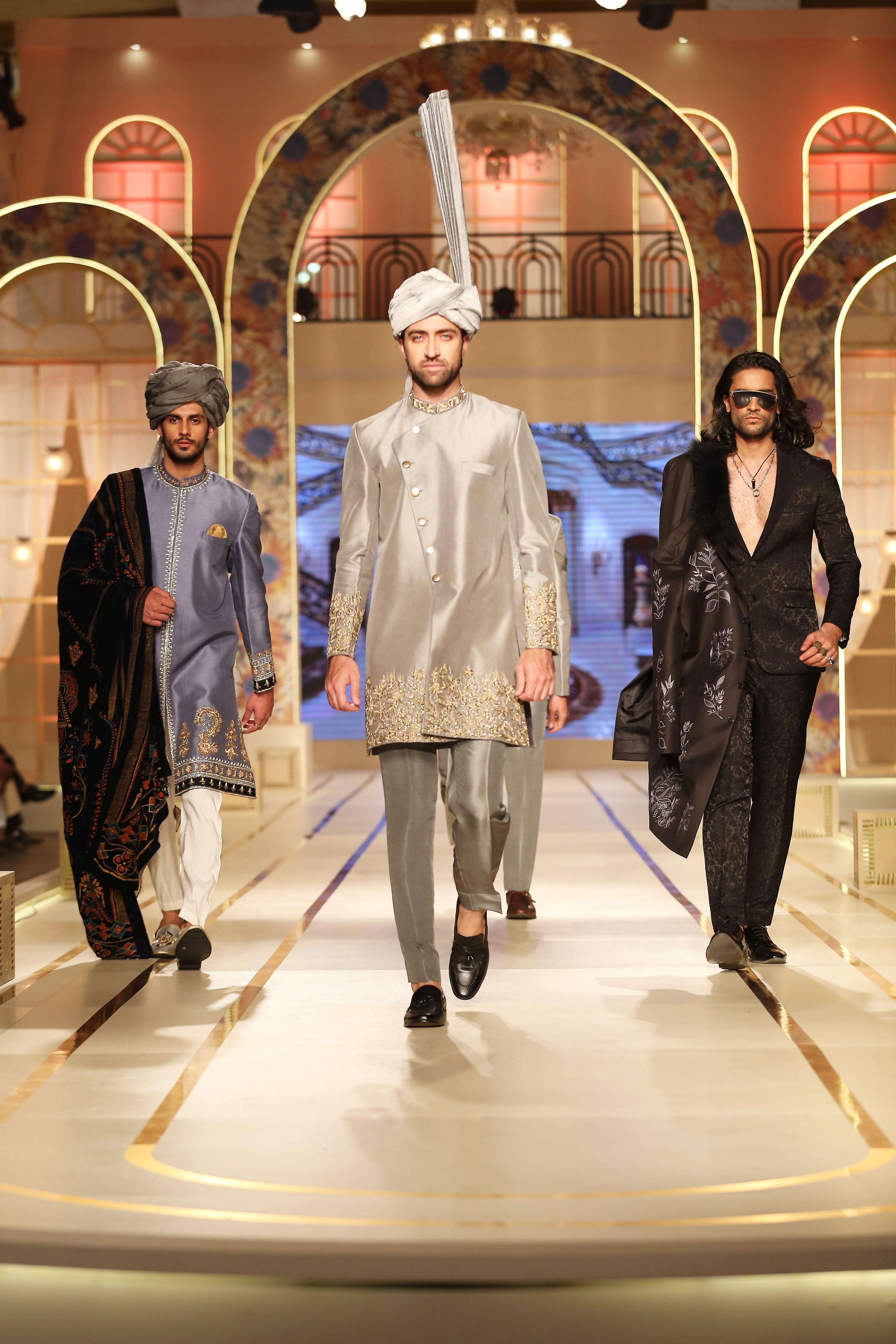 Grey Short Sherwani