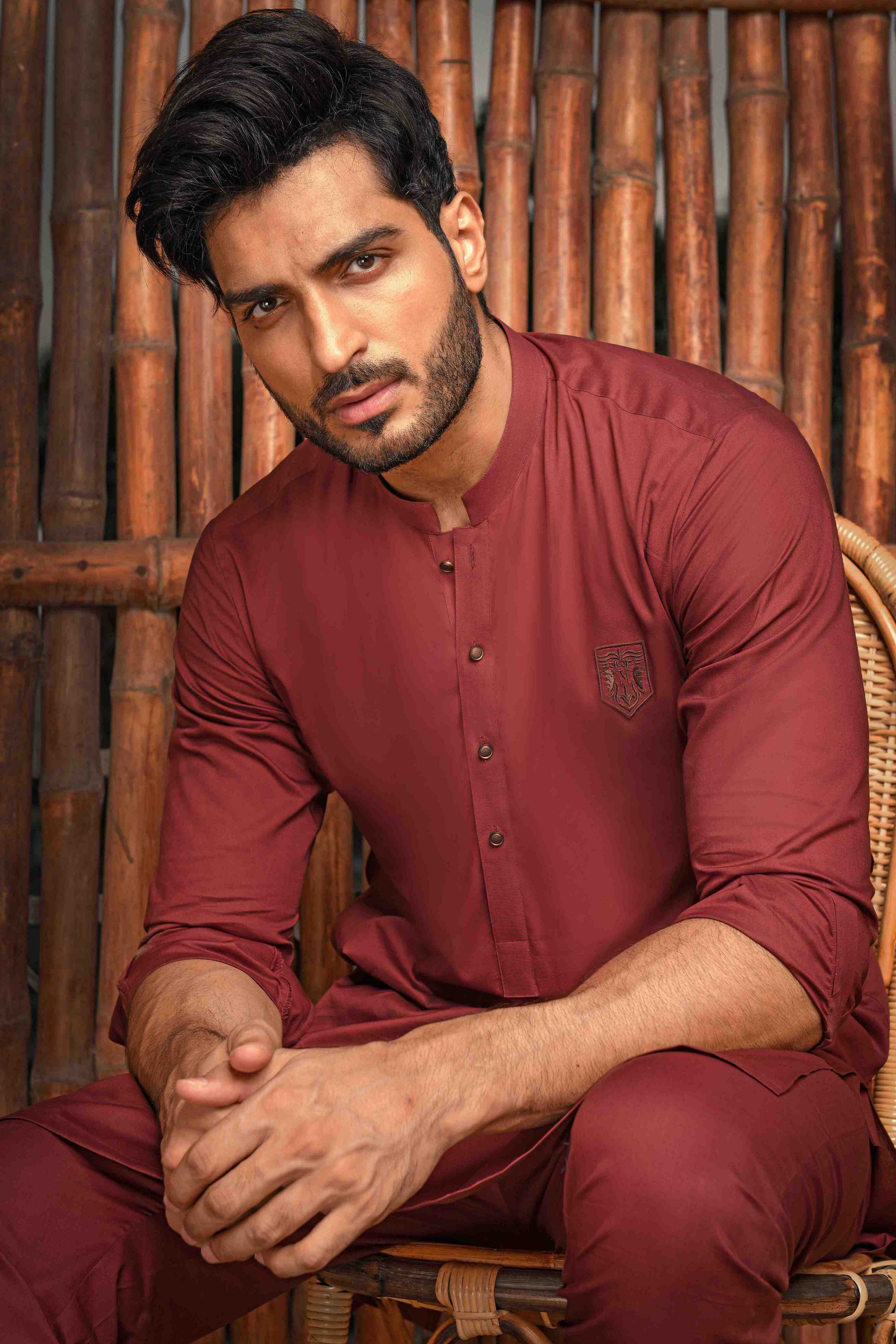 Brown Kurta Pajama