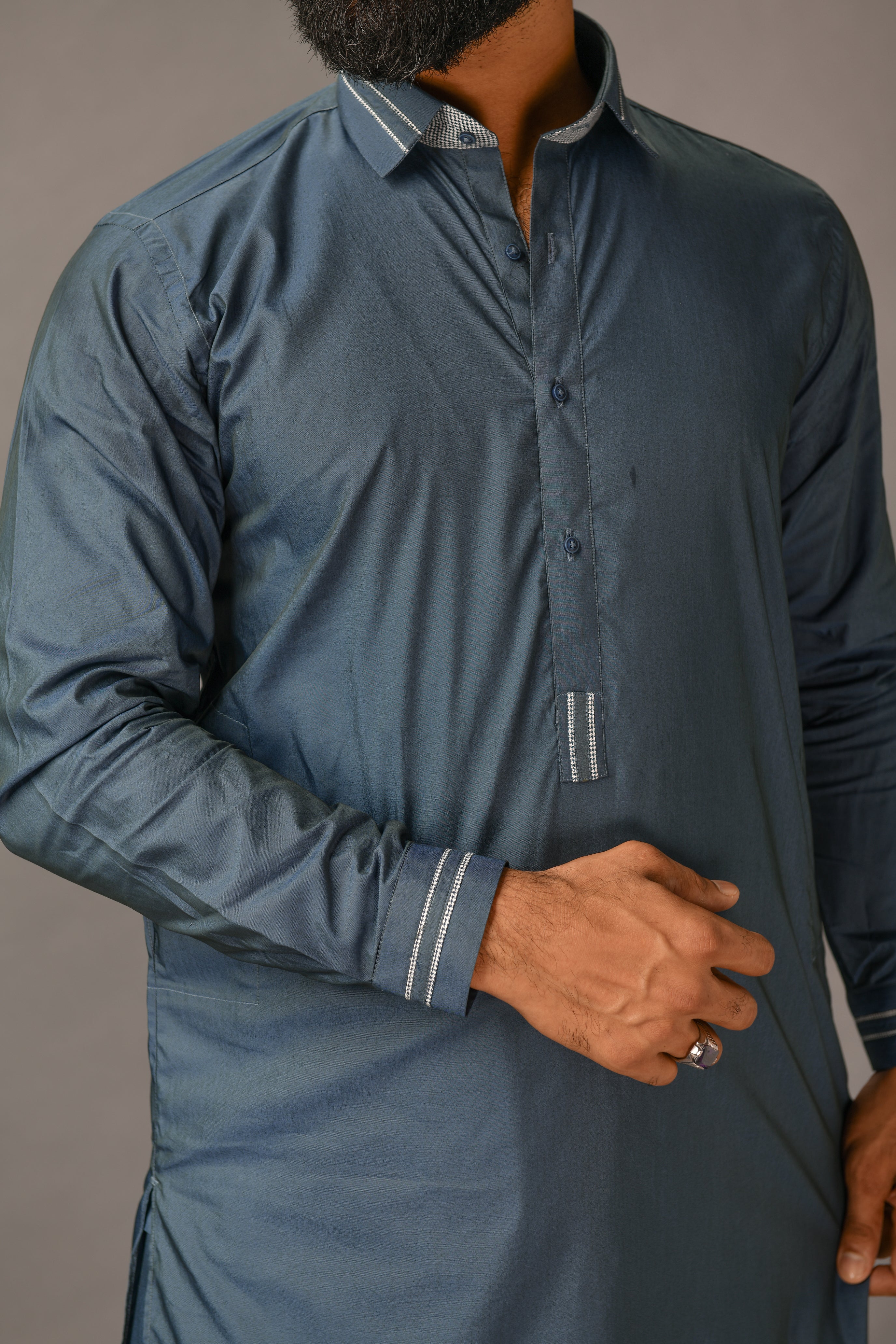 Grayish Kurta Shalwar  Occasions 21