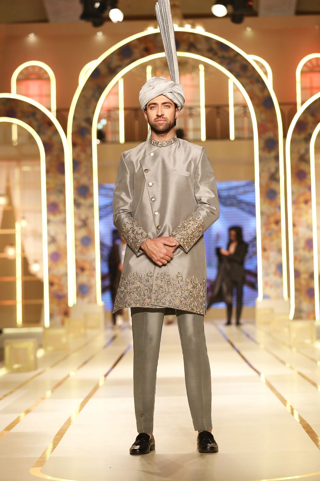 Grey Short Sherwani