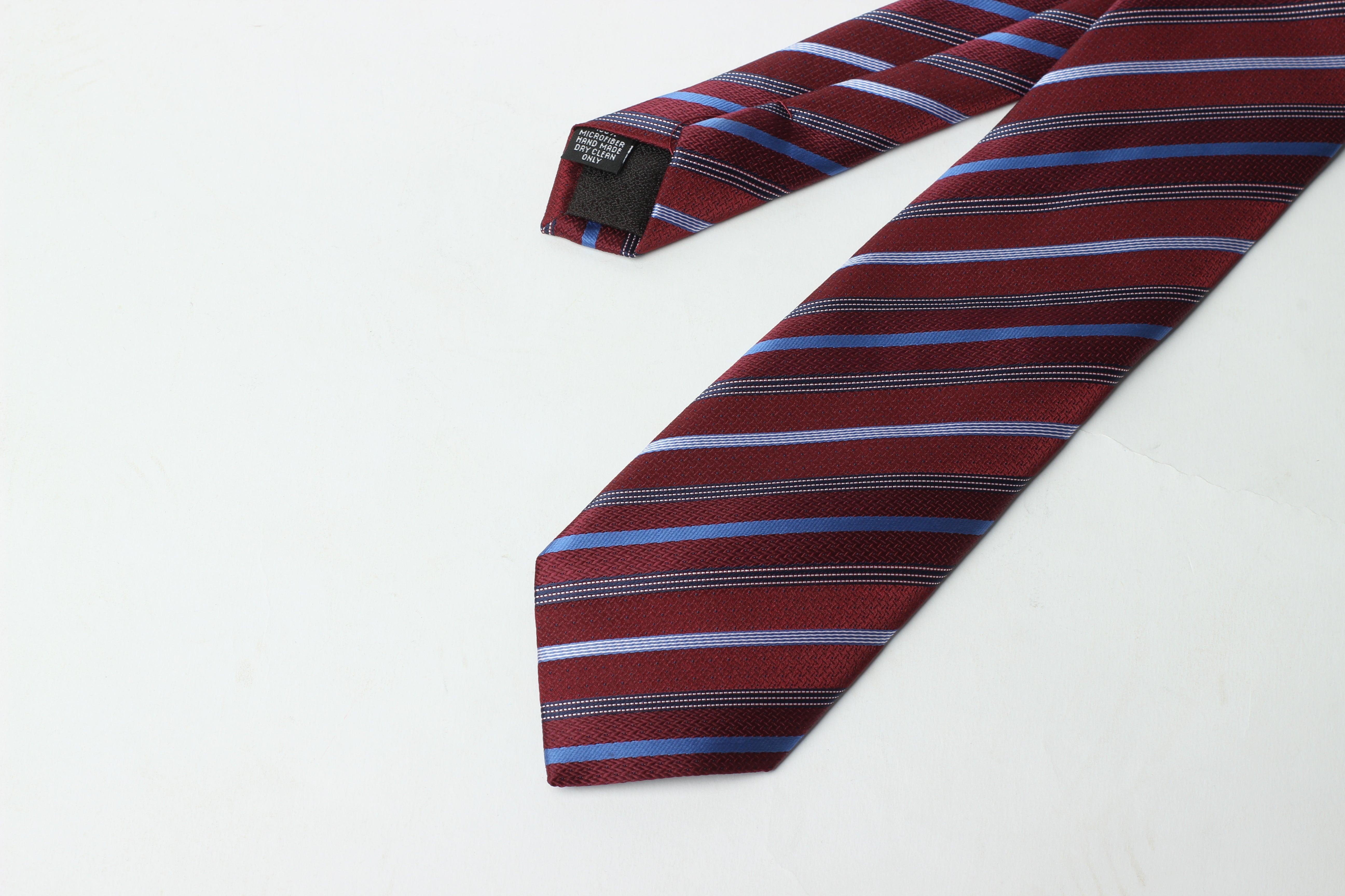 Maroon Stripes Tie