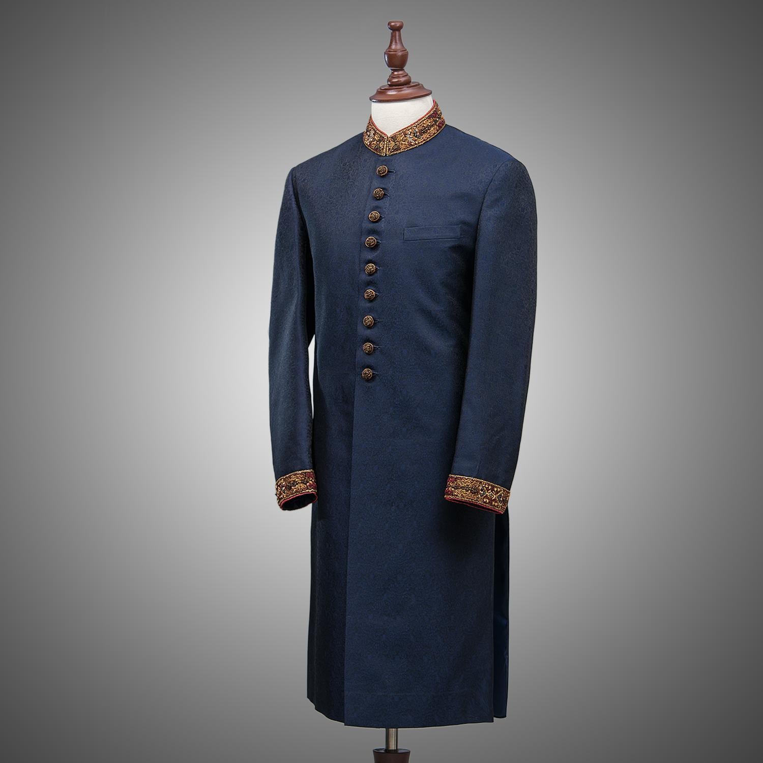 Imperial Blue Sherwani