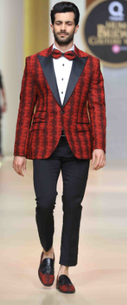 HS Signature Red Masquared Suit