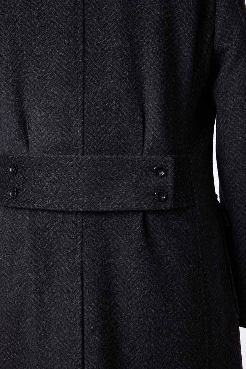 Black Overcoat 3 Piece Suit